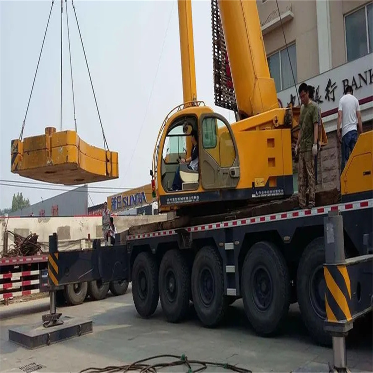 毛感乡当地吊车出租|机器吊装|75吨|工厂搬迁服务